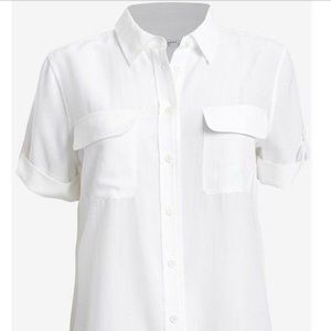 Equipment brand button down blouse